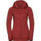 Russell | 263F | Ladies Authentic Melange Hooded Sweat Jacket - Pullovers and sweaters