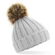Beechfield | B412A | Kids' Knitted Beanie with Pompon - Beanies