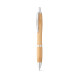 STD 81010 NICOLE. Bamboo ball pen - Eco ball pens