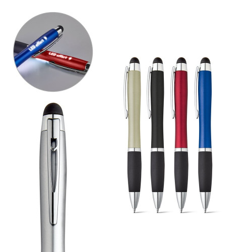 STD 81137 HELIOS. Ball pen with backlit logo - Ball Pens