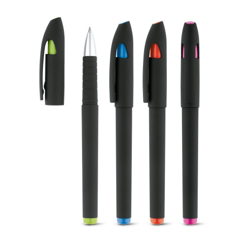 STD 81148 SPACIAL. Ball pen with cap in ABS - Plastic ball pens