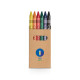 91754 EAGLE. Box with 6 crayon - Drawing utencils