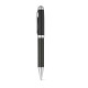 91835 CHESS. Schreibset mit Tintenroller und Kugelschreiber aus Metall und Carbonfaser - Schreibsets