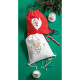 92621 GLENCOE. Childrens colouring drawstring bag - Xmas - Christmas promo gifts