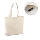 92820 BETO. 100% cotton canvas bag - Cotton Shopping Bags