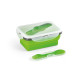 93847 SAFFRON. Retractable airtight container 640 mL - Hermetic Boxes and Lunchboxes