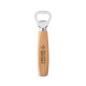 94134 HOLZ. Bottle opener in metal and wood - Bar and wine accessories