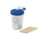 94635 TEJO. Travel cup in PP and PS - Drawing utencils