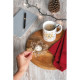 STD 95836 ELAINE. Decorative candle - Xmas - Christmas promo gifts