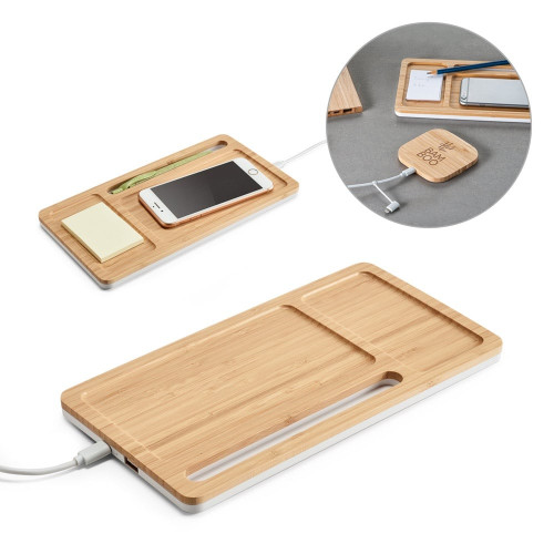 97911 MOTT. Desk organizer with wireless charger - Powerbanks and chargers