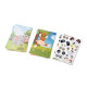 98002 MADAGASCAR. Stickers game - Games and Toys