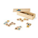 98074 DOMIN. Dominospiel aus Holz - Spiele und Spielzeug