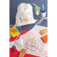 STD 99834 NILO. Childrens colouring apron - Drawing utencils