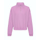 G-AWJH037 | WOMENS CROPPED 1/4 ZIP SWEAT - Pullovers and sweaters