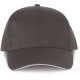 G-WKP145 | OEKOTEX CERTIFIED 6 PANELS CAP WITH SANDWICH PEAK | Cap - Caps