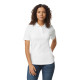 G-GIL64800-B3 | SOFTSTYLE® LADIES DOUBLE PIQUÉ POLO WITH 3 COLOUR-MATCHED BUTTONS | Polo-Shirt - Polo-Shirts