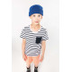 G-KA379 | KIDS STRIPED SHORT SLEEVE SAILOR T-SHIRT WITH POCKET - Kidswear