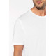 G-KA398 | MENS SHORT-SLEEVED ORGANIC T-SHIRT WITH RAW EDGE NECKLINE | T-shirt - T-shirts