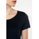 G-KA399 | LADIES SHORT-SLEEVED ORGANIC T-SHIRT WITH RAW EDGE NECKLINE | T-shirt - T-shirts