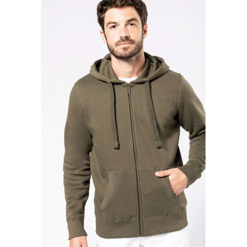 G-KA454 | MENS FULL ZIP HOODED SWEATSHIRT - Pullovers and sweaters