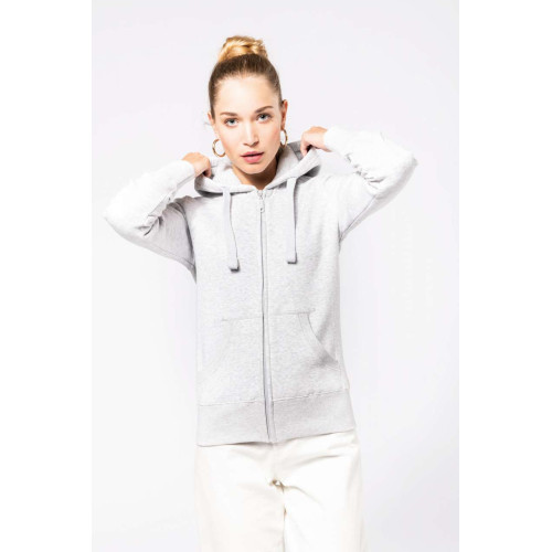 G-KA464 | LADIES FULL ZIP HOODED SWEATSHIRT | Sweatshirt - Pullovers and sweaters