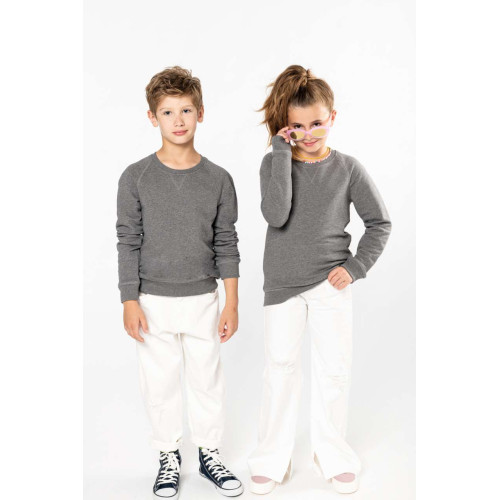 G-KA490 | KIDS ORGANIC RAGLAN SLEEVE SWEATSHIRT - Kidswear