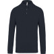 G-KA264 | MENS LONG SLEEVED JERSEY POLO SHIRT - Polo shirts