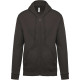 G-KA479 | FULL ZIP HOODED SWEATSHIRT - Pullovers and sweaters