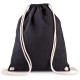 G-KI0139 | ORGANIC COTTON BACKPACK WITH DRAWSTRING CARRY HANDLES - Accessories