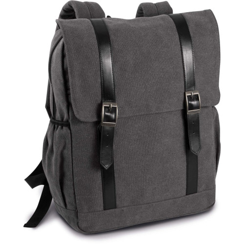 G-KI0143 | FLAP-TOP CANVAS BACKPACK - Accessories