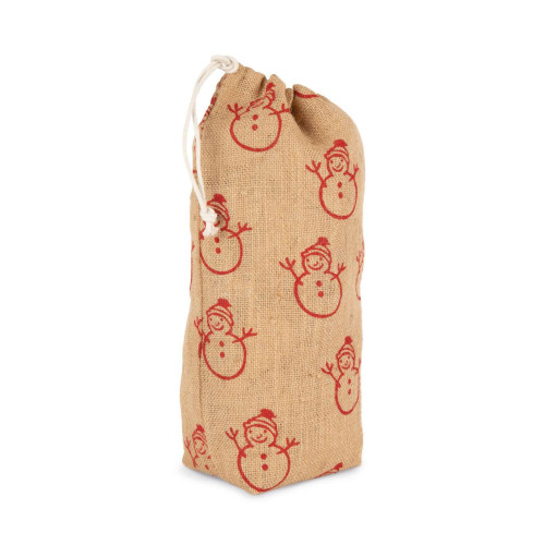 G-KI0726 | BOTTLE CARRIER WITH CHRISTMAS PATTERNS | Bag & Accessories - Accessories