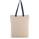 G-KI0278 | SHOPPER BAG WITH GUSSET AND CONTRAST COLOUR HANDLE | Tasche - Zubehör