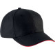 G-KP153 | SANDWICH PEAK CAP - 6 PANELS - Caps