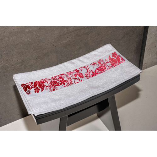 G-OLS400 | OLIMA TOWEL WITH SUBLIMATION BORDURE | Tuch - Frottier
