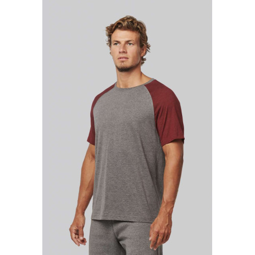 G-PA4010 | ADULT TRIBLEND TWO-TONE SPORTS SHORT-SLEEVED T-SHIRT | Sport - Sport