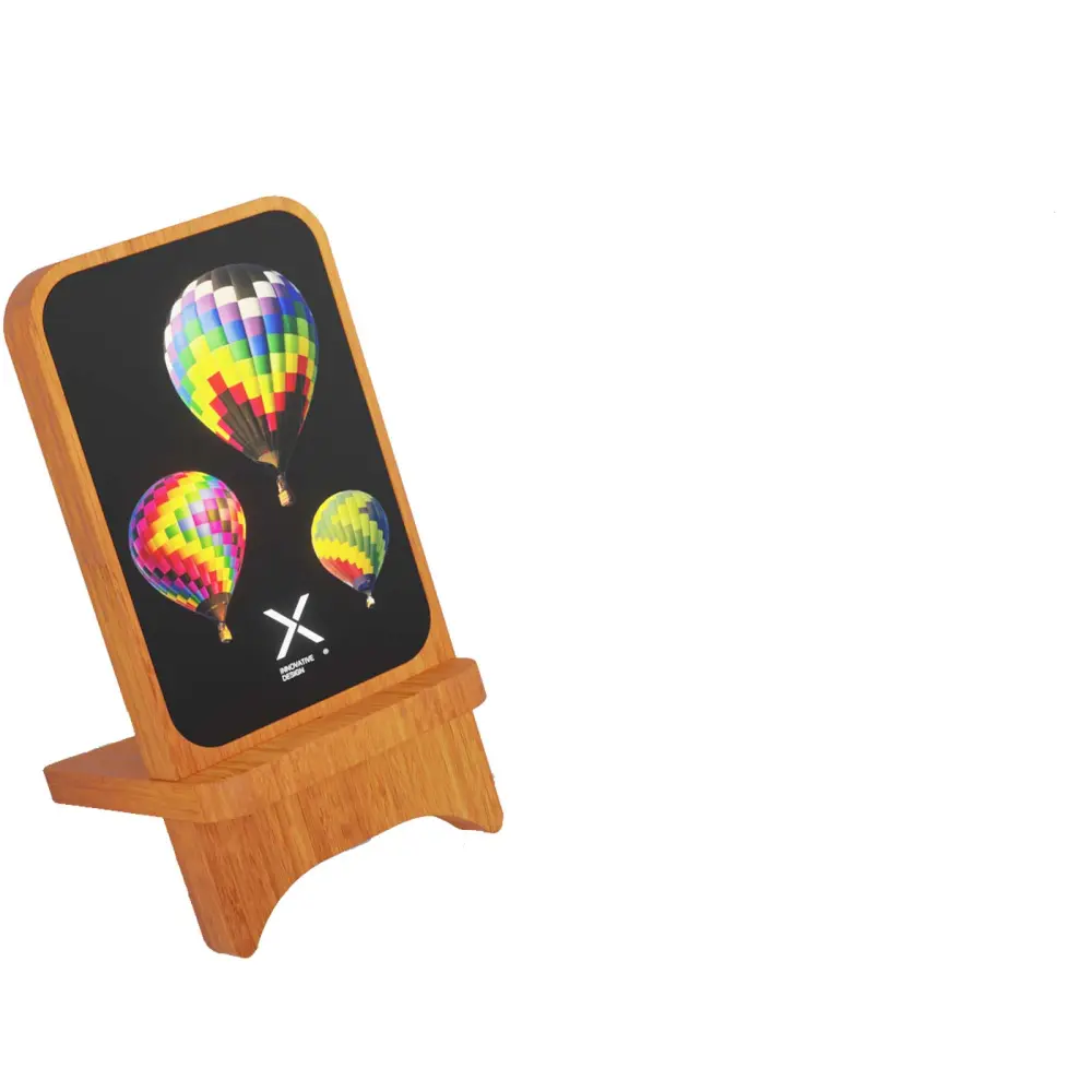 2PX062 | SCX.design W16 15W light-up wireless wooden stand